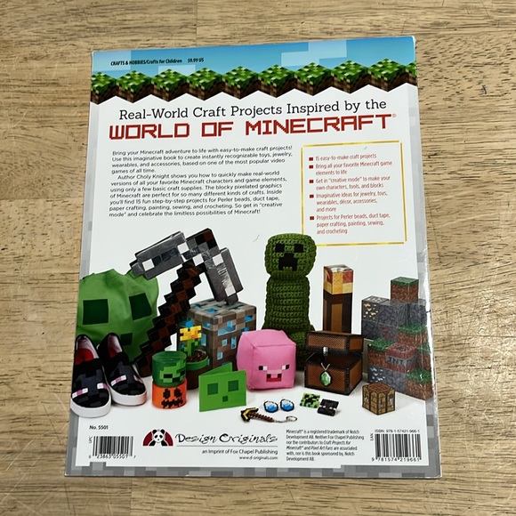 Craft Projects for Minecraft and Pixel Art Fans by Choly Knight - Picture 2 of 3